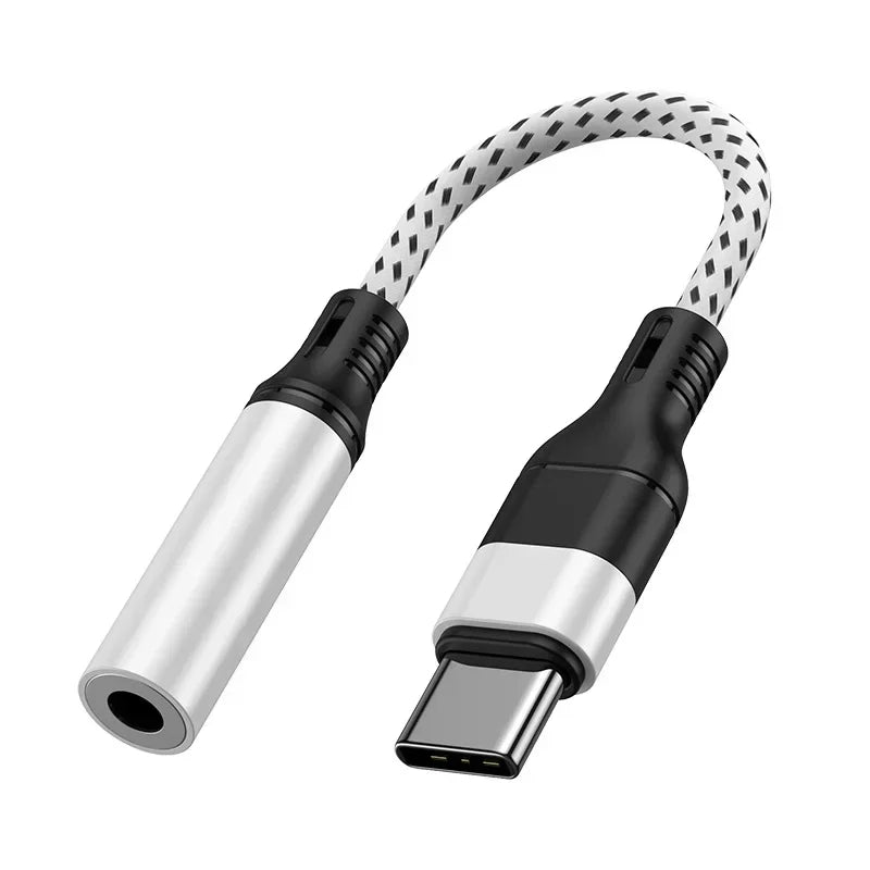 USB-C to 3.5mm Headphone Adapter for Samsung Phones