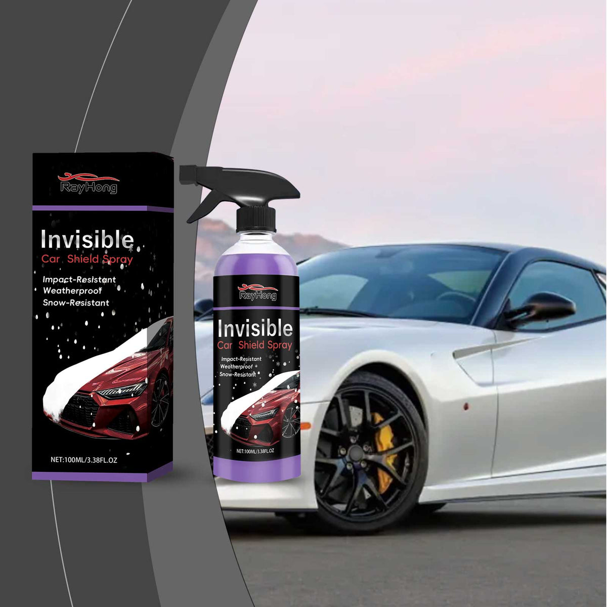 Car Paint Protective Coating Spray for Weather Defense