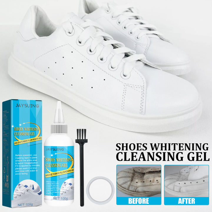 White Shoe Cleaning Gel for Yellowed Sneaker Areas