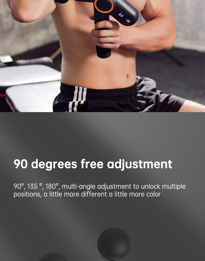 900-Turn Rotary Fascia Gun — Deep Muscle Recovery