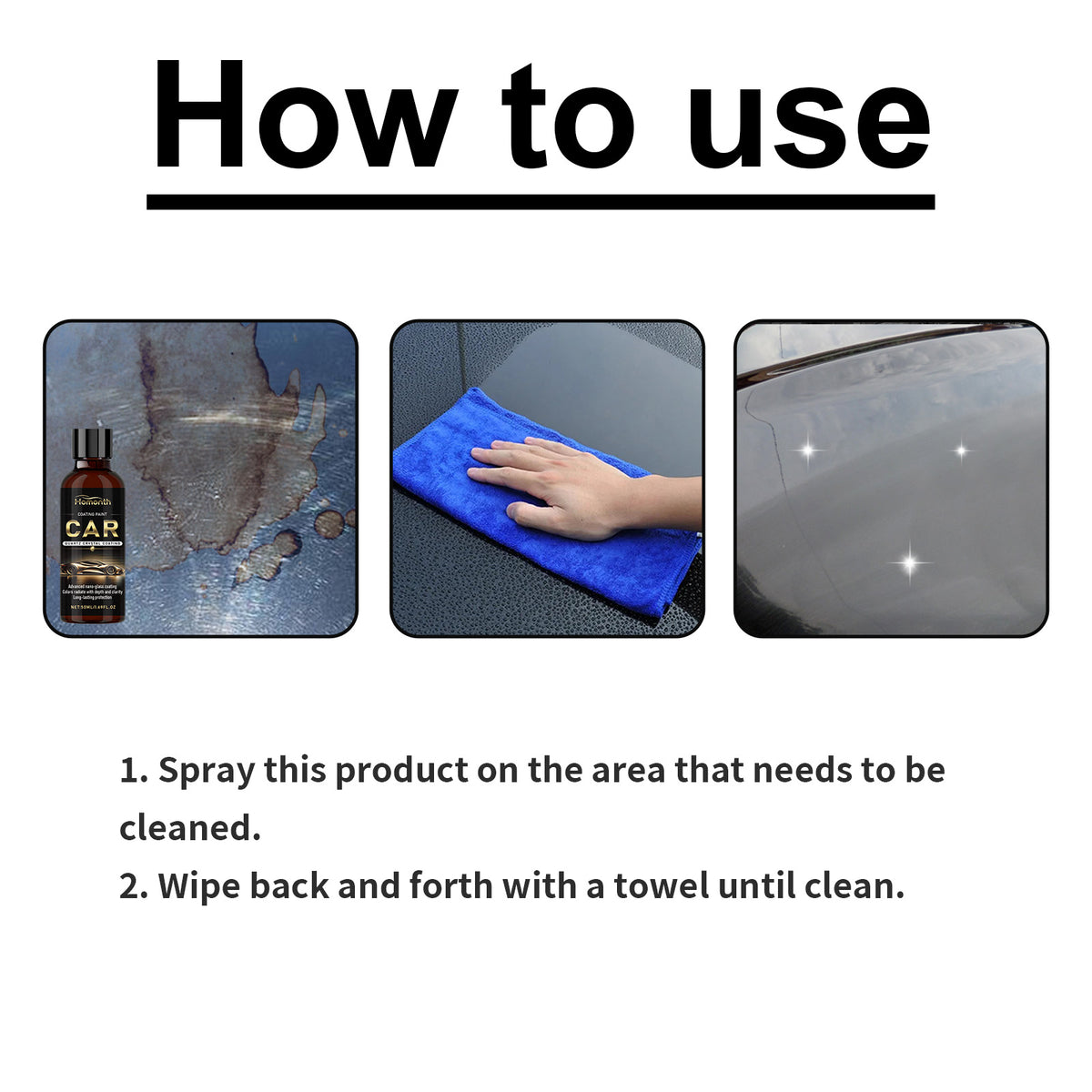 Quartz Crystal Car Coating for Deeper, Clearer Gloss