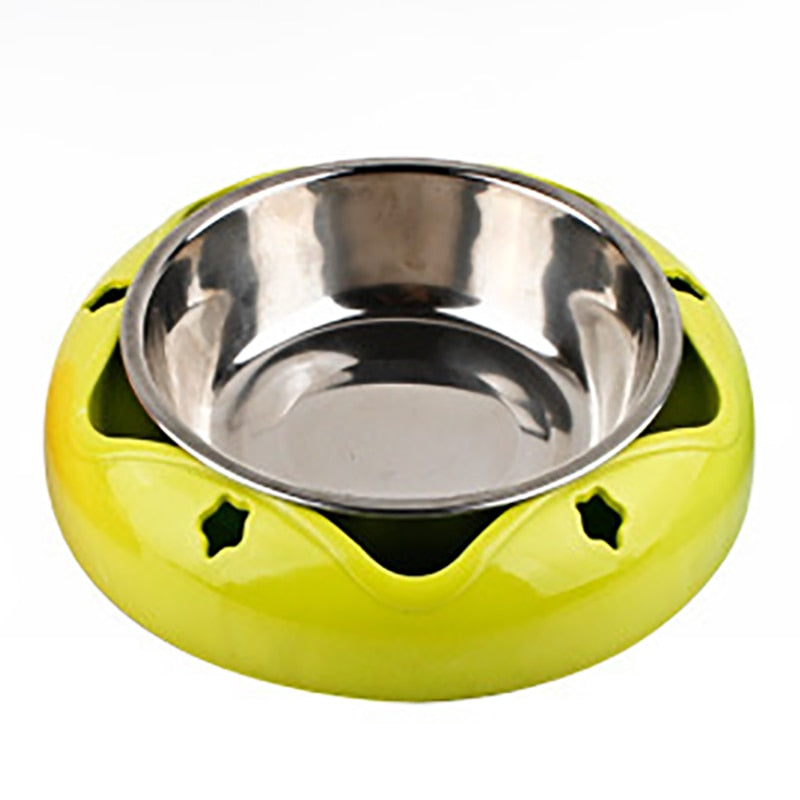 Stainless Steel Pet Bowl With Non-Slip Base for Cats