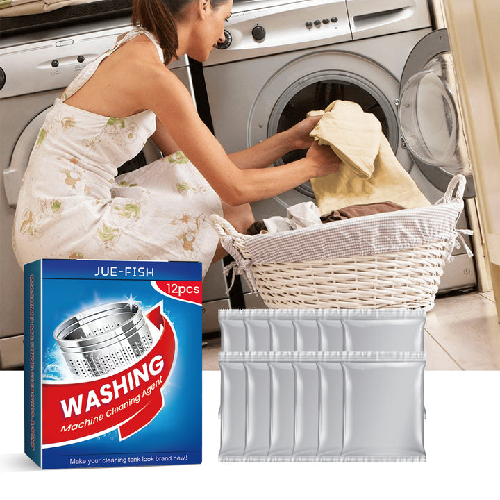 Washing Machine Cleaner Tablets - 12 Deep Clean Pack