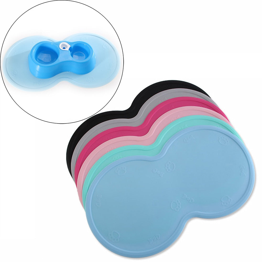 Cloud Silicone Pet Feeding Mat for Dog & Cat Bowls