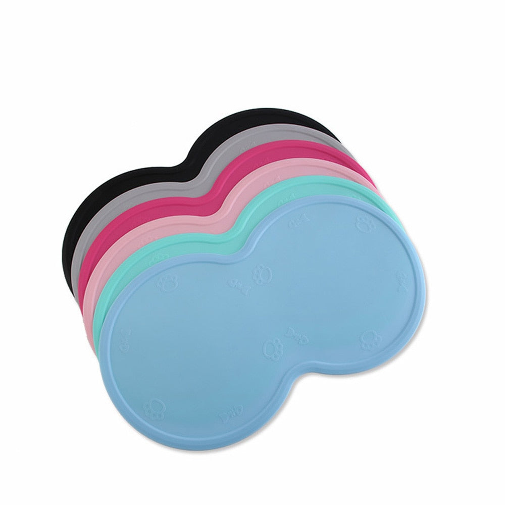 Cloud Silicone Pet Feeding Mat for Dog & Cat Bowls