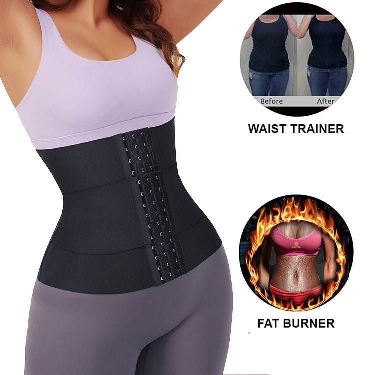 Triple‑Belt Waist Trainer — Hourglass Sculpting & Back Support