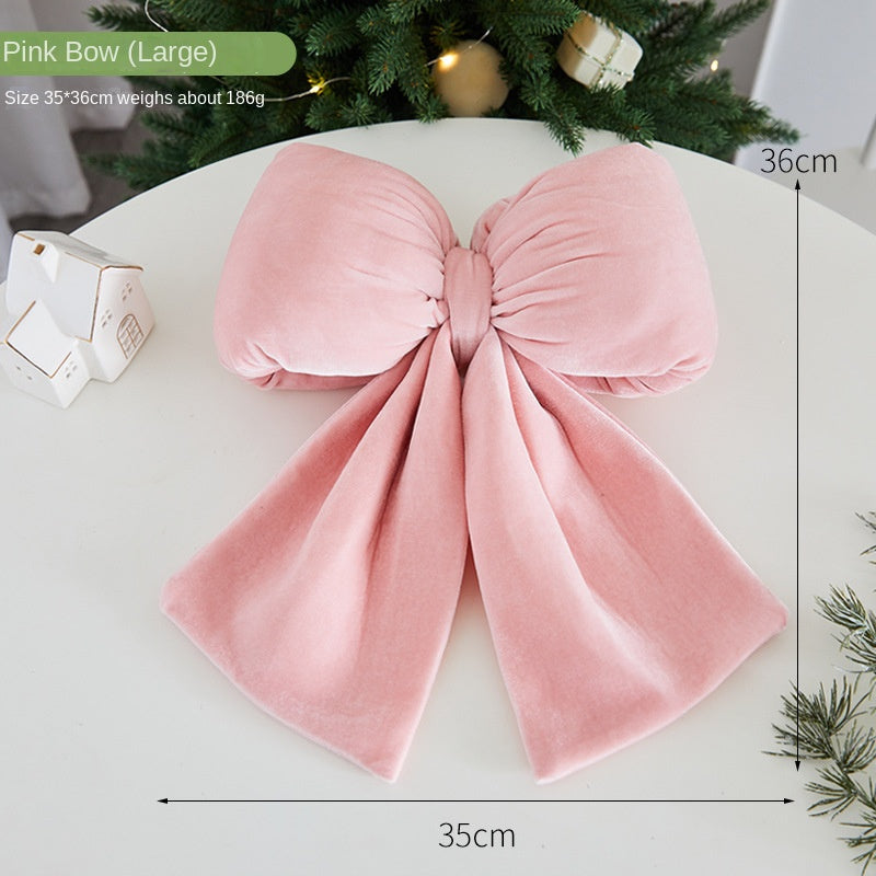 Pink Bow Decorations for Romantic Festive Display Decor