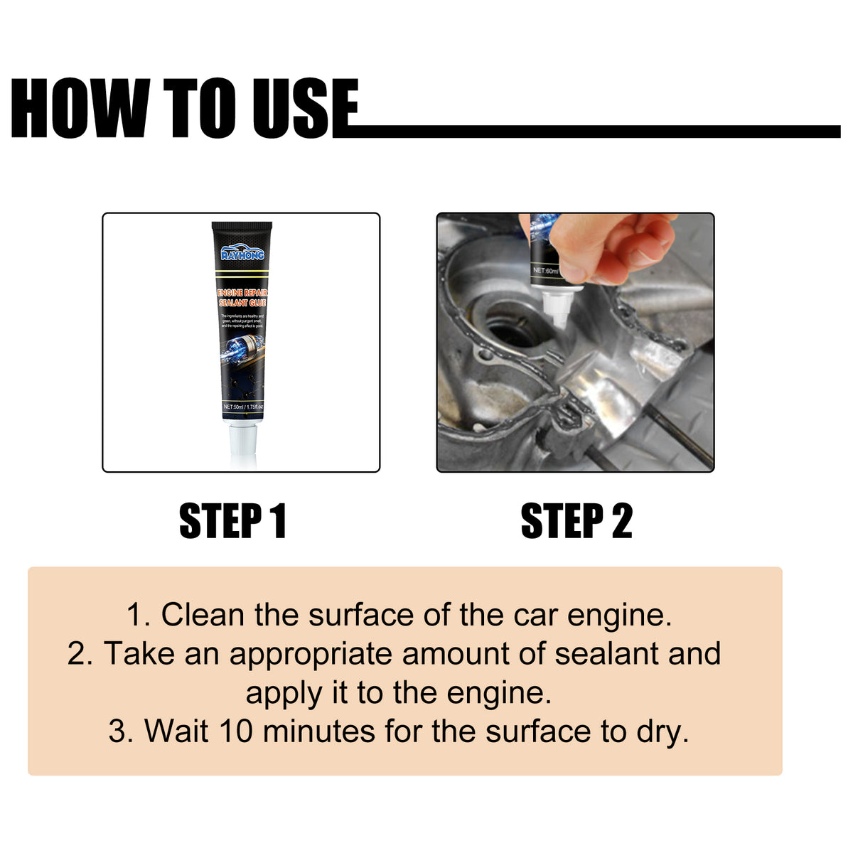 Automotive Engine Sealant Glue for Reliable Leak Repairs
