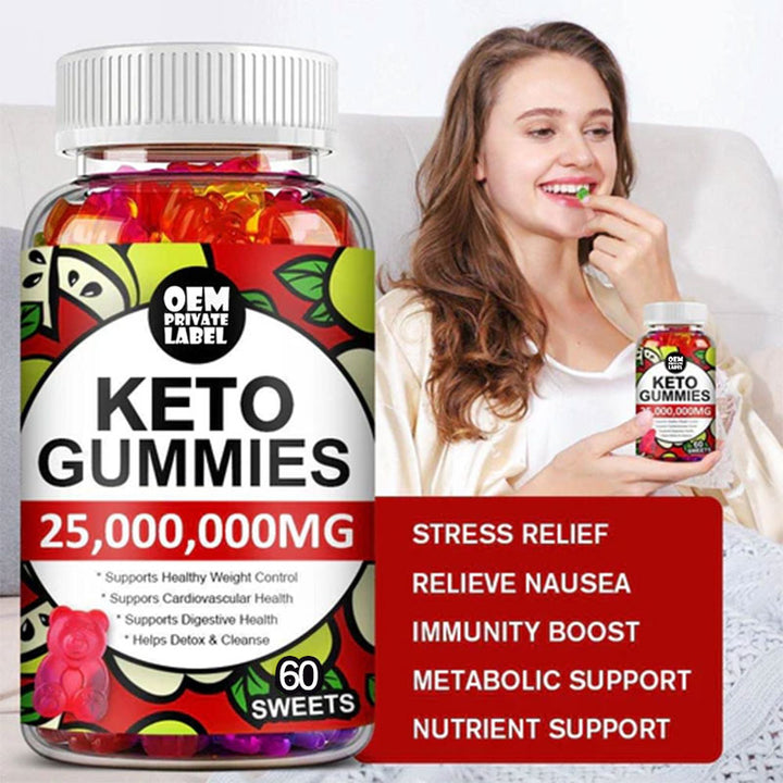 Keto ACV Gummies — Weight Control & Digestive Health