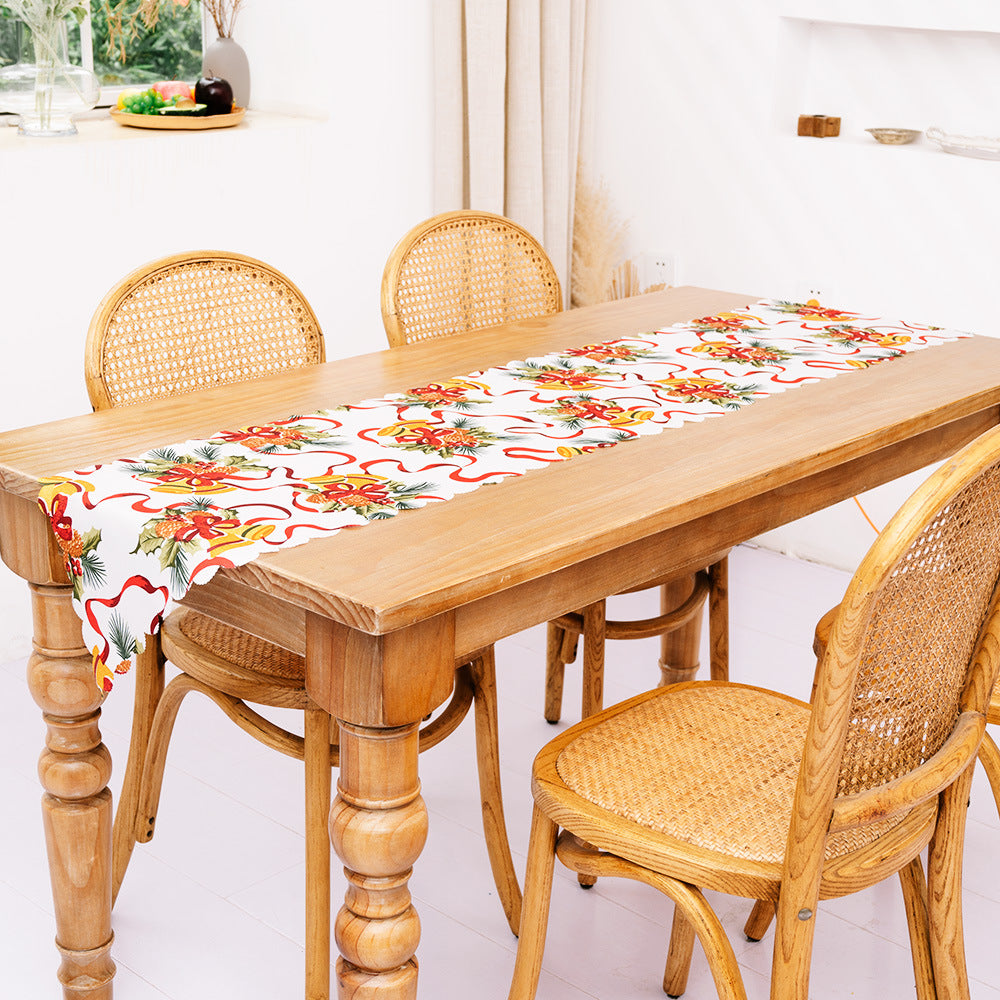 Christmas Table Runner | Festive Holiday Dining Decor