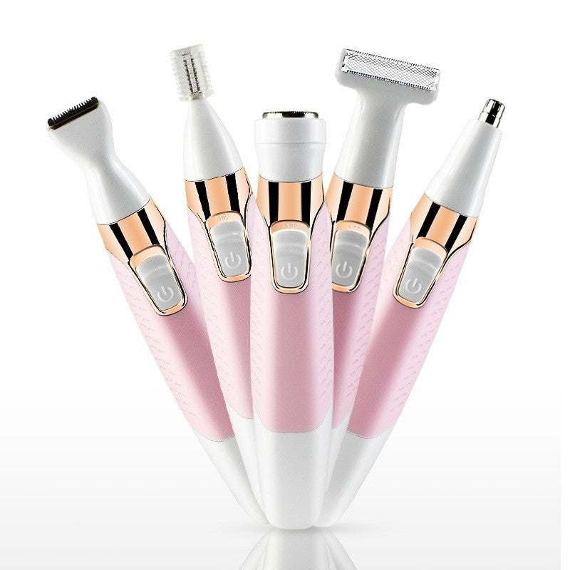 Electric Lady Shaver for Whole-Body Hair Removal and Trim