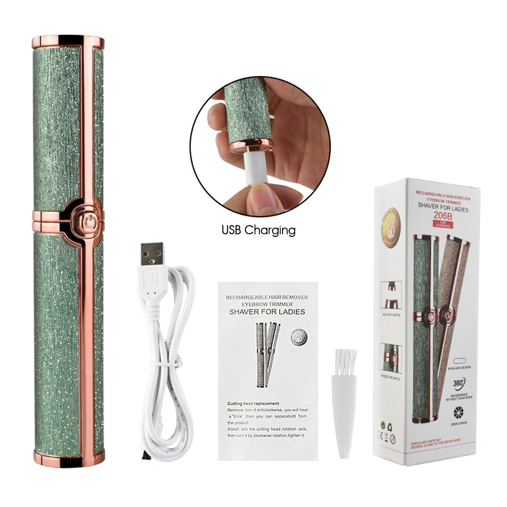 Electric Eyebrow Trimmer for Precise Facial Grooming
