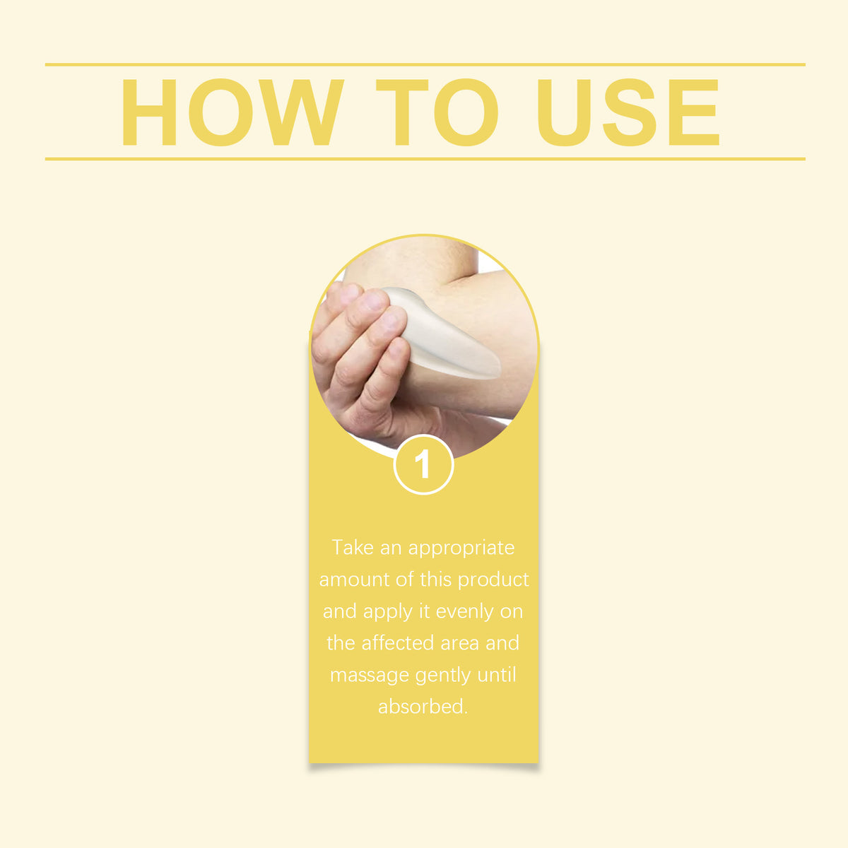 Bee Venom Joint Cream for Soothing Massage Relief