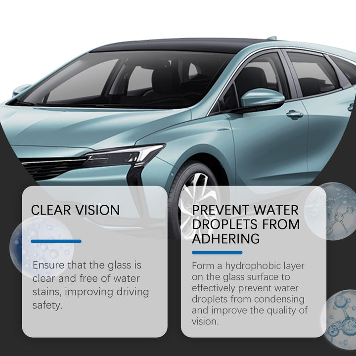 Car Glass Anti-Fog Spray for Clear Driving Visibility