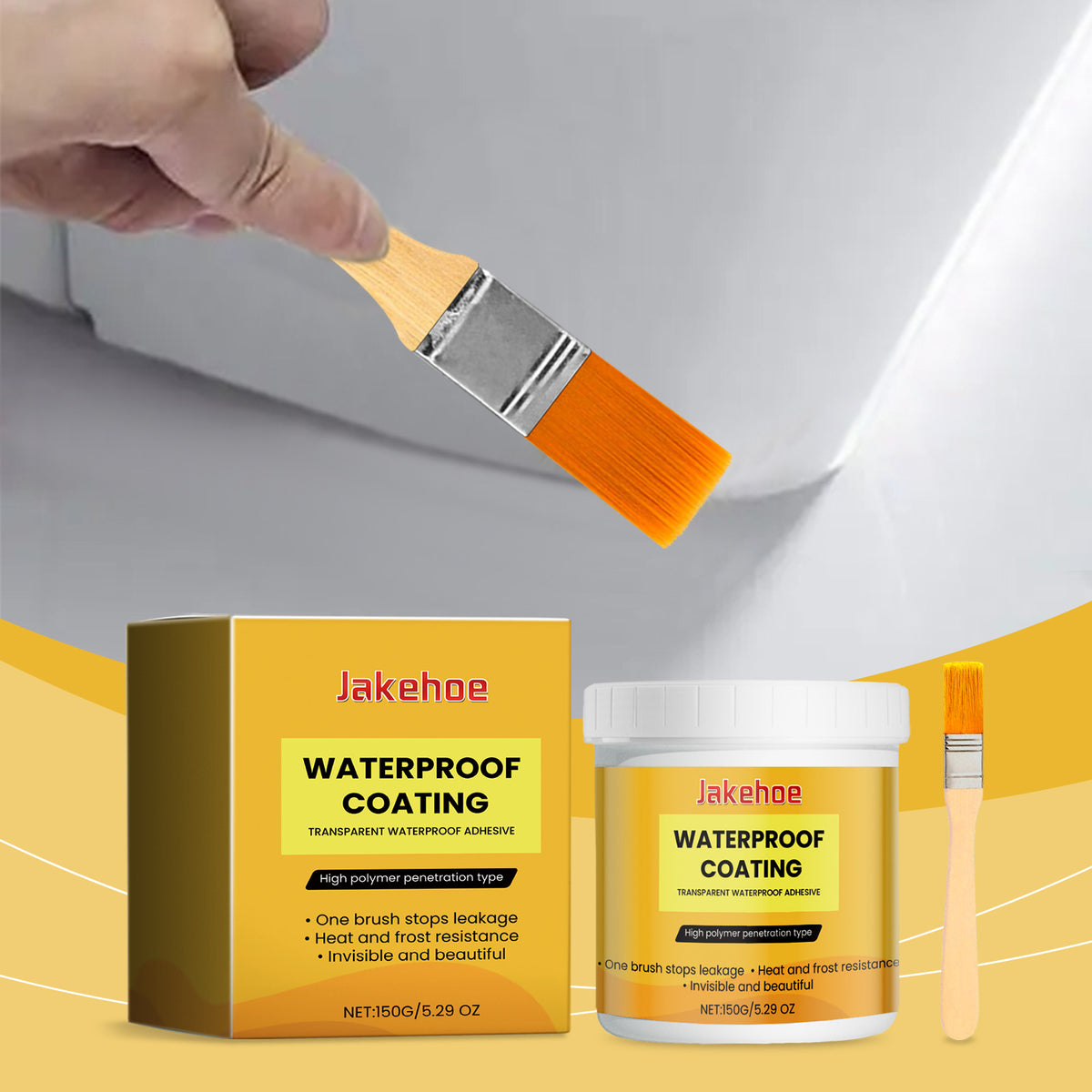 Transparent Waterproof Coating Glue for Leak Repair