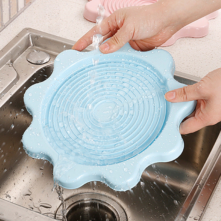 Heat-Proof Kettle Pad with Drainage Grooves