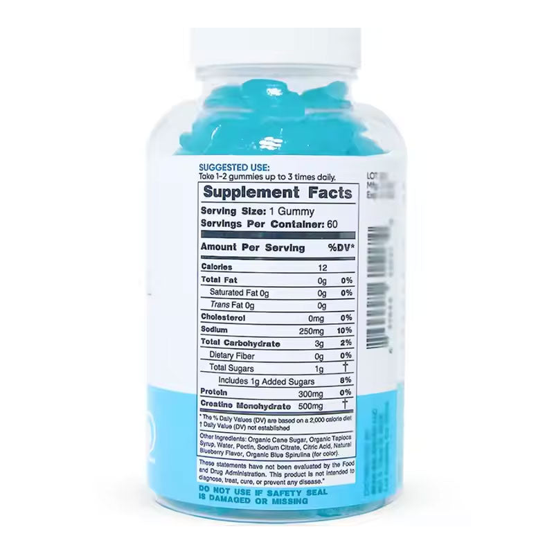 Creatine Gummies — Convenient Daily Performance & Muscle