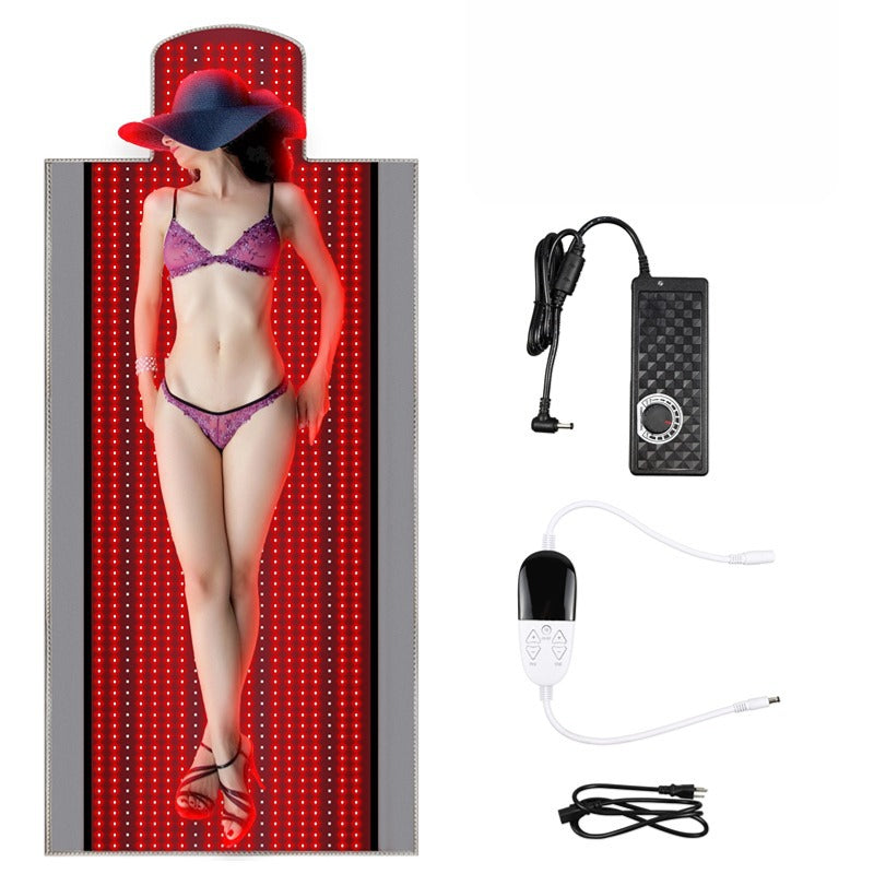 Red light therapy nursing, phototherapy mattress, pulse red