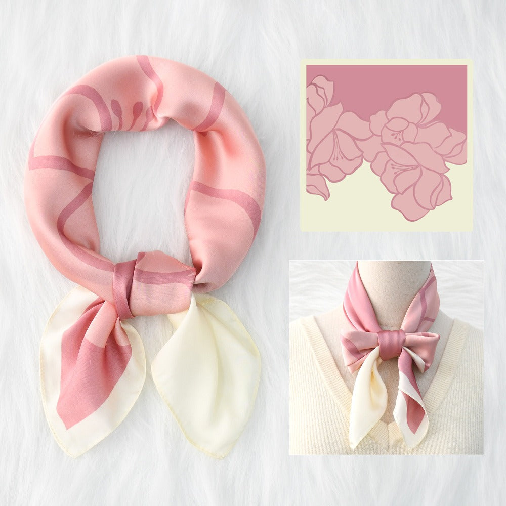Silk Scarf for Women: Elegant Sun-Ready Beach Style