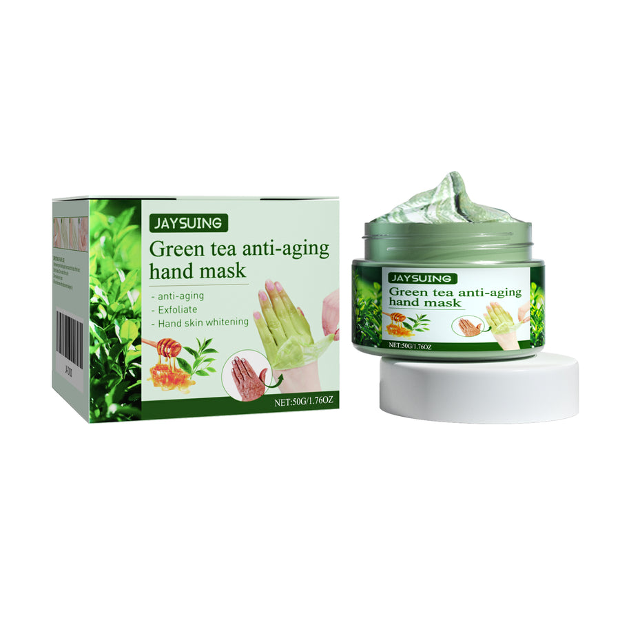 Green Tea Hand Mask for Dry, Rough Skin & Calluses