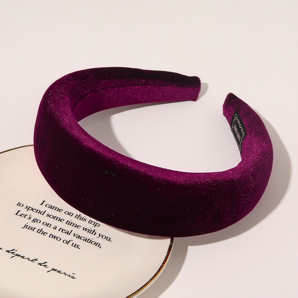 Velvet Hair Clip for a Polished, Lifted Hairstyle