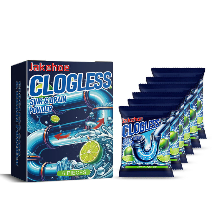 Powdered Drain Cleaner for Sink & Pipe Maintenance
