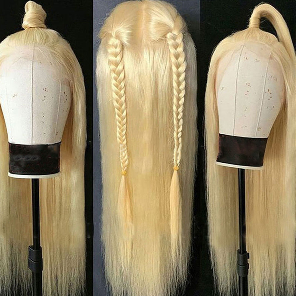 Long Blonde Lace Front Wig for Easy Versatile Styling