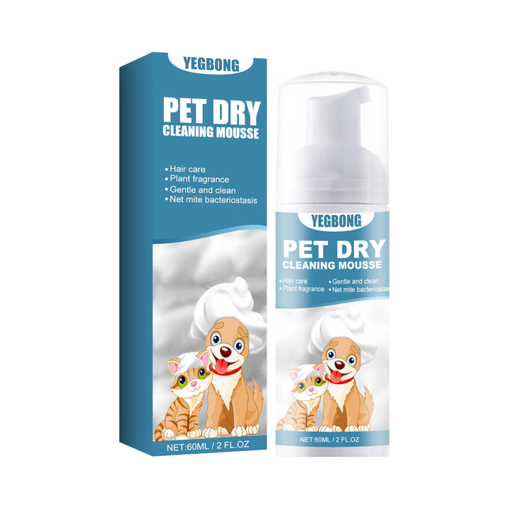 Waterless Pet Cleanser Mousse for Fresh, Clean Coats