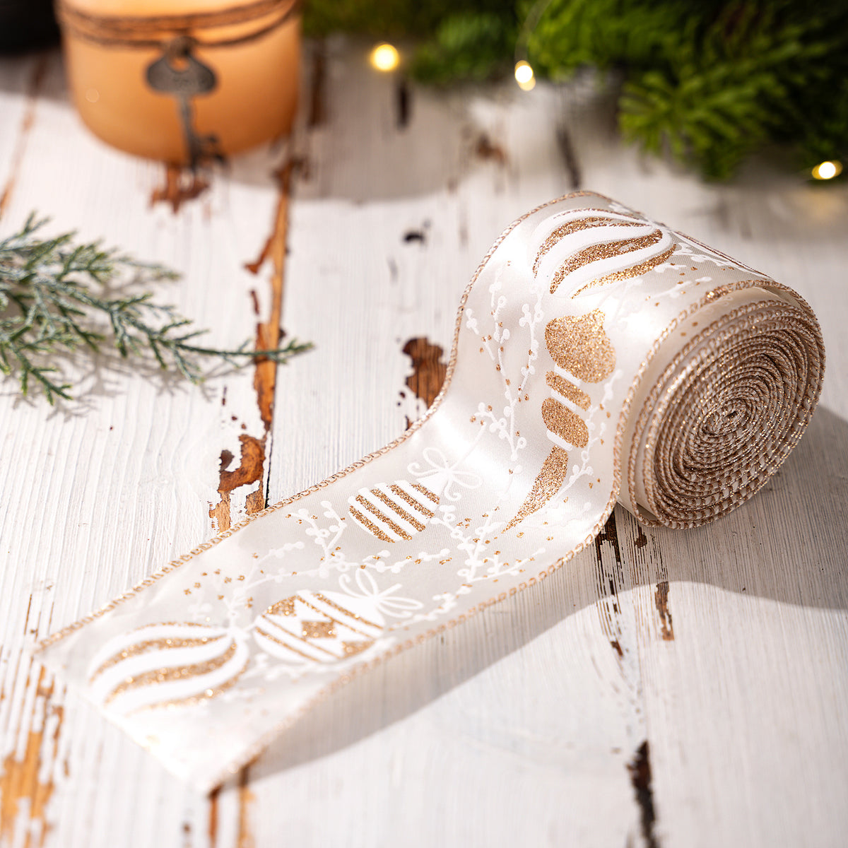 Christmas Ribbon Rolls for Sparkling Holiday Gift Bows