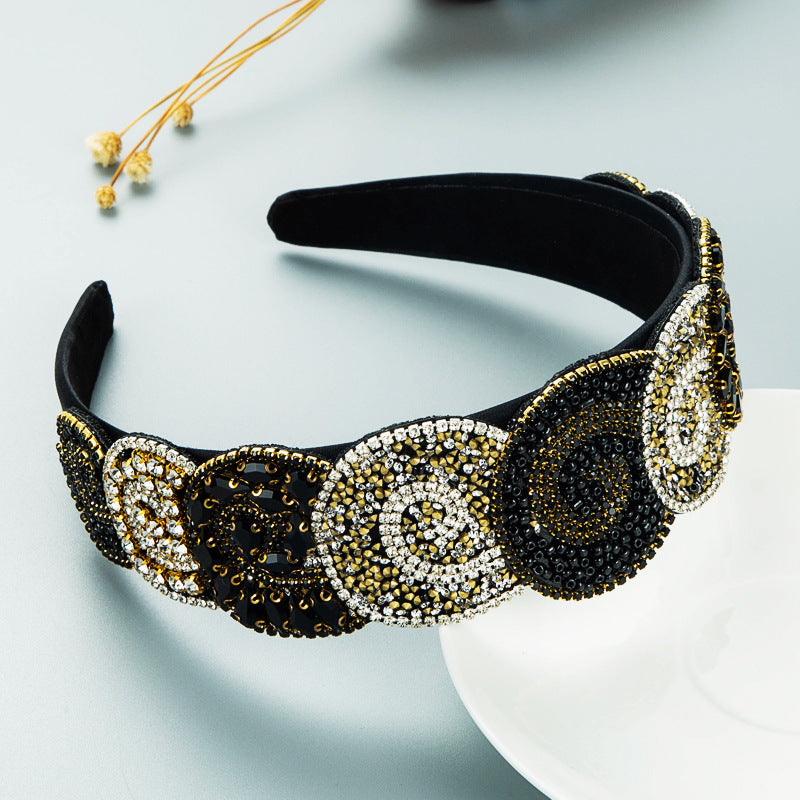 Statement Rhinestone Headband — Party-Ready Glamour