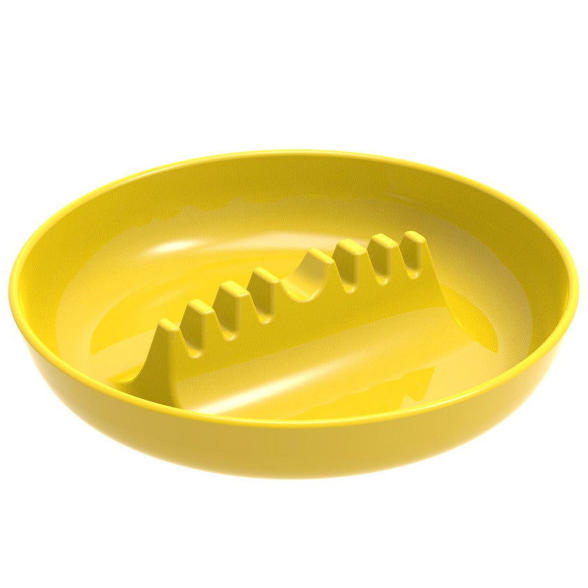 Round Melamine Ashtray with Unbreakable Porcelain Look