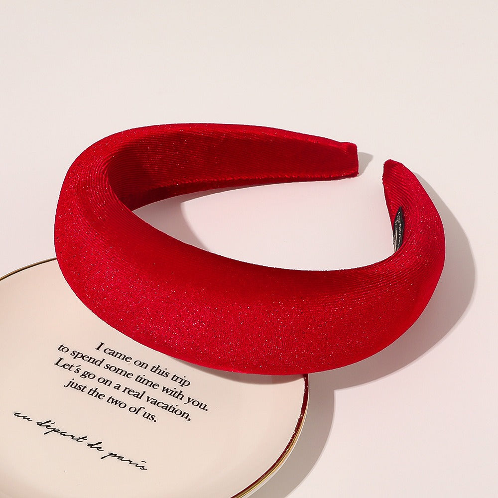 Velvet Hair Clip for a Polished, Lifted Hairstyle