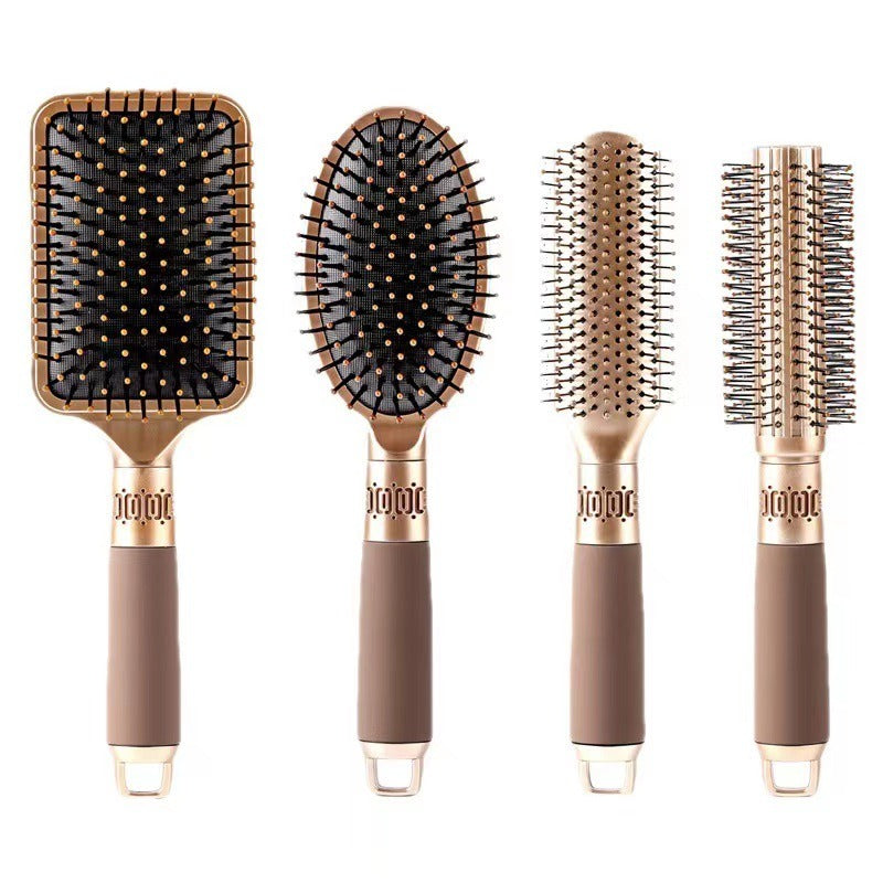 Multi-Shape Hair Brush Set for Easy Detangling & Styling