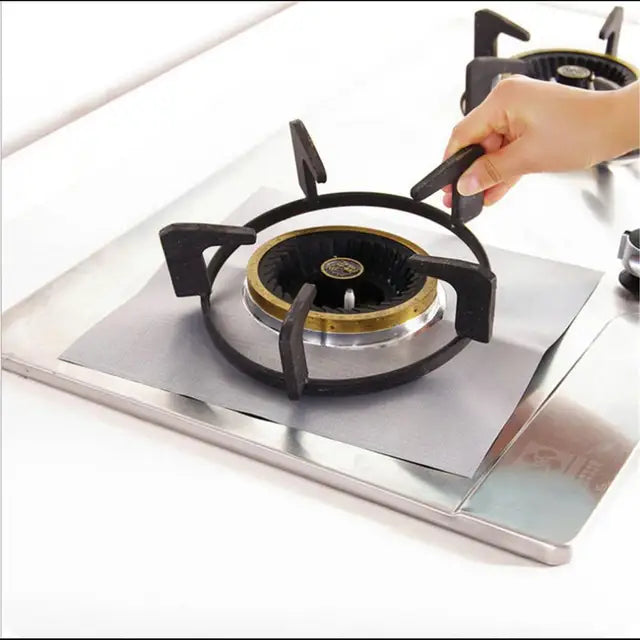 Reusable Gas Stove Burner Covers That Wipe Clean Fast