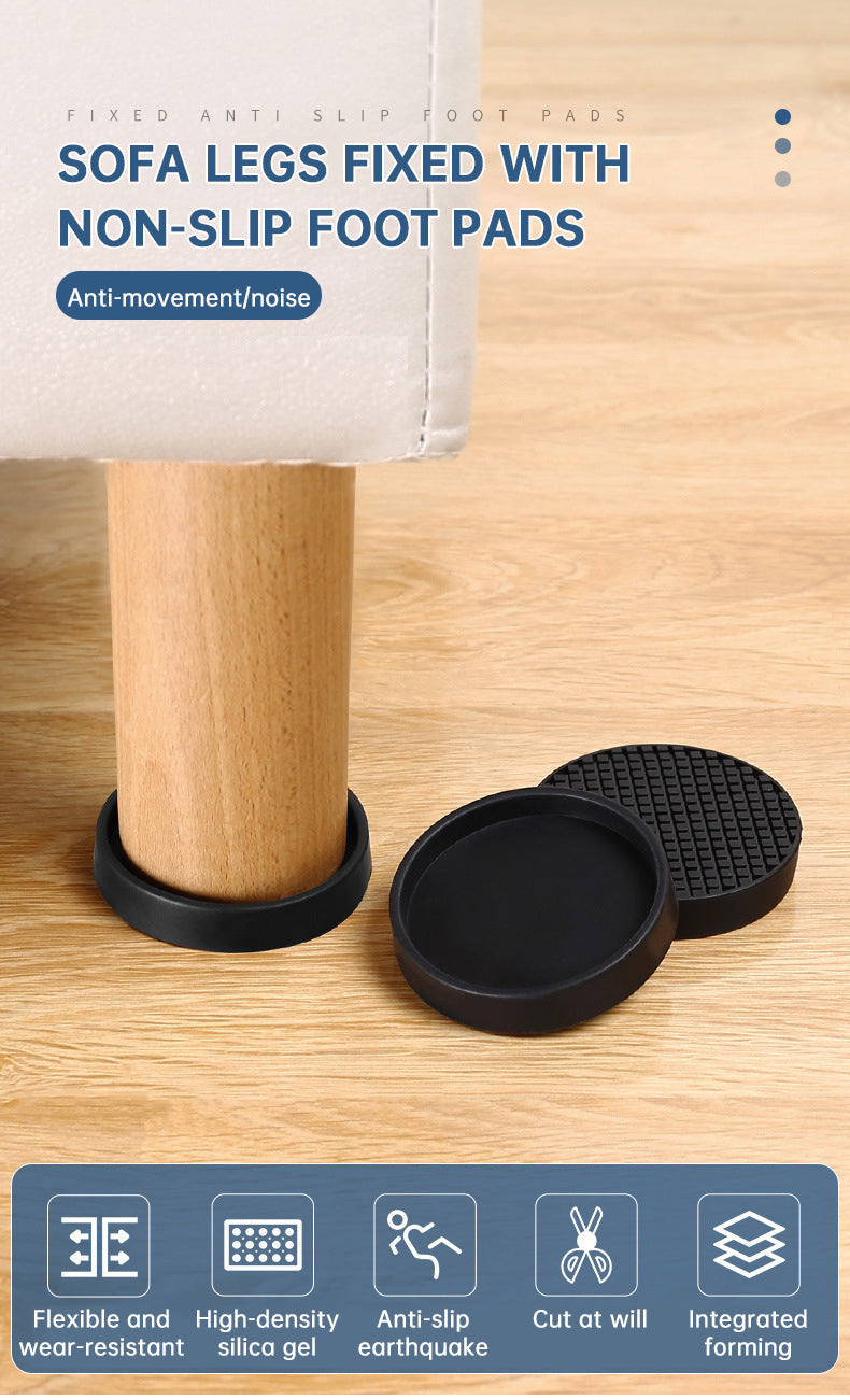 Sofa Anti-Slip Foot Pads for Stable, Quiet Furniture