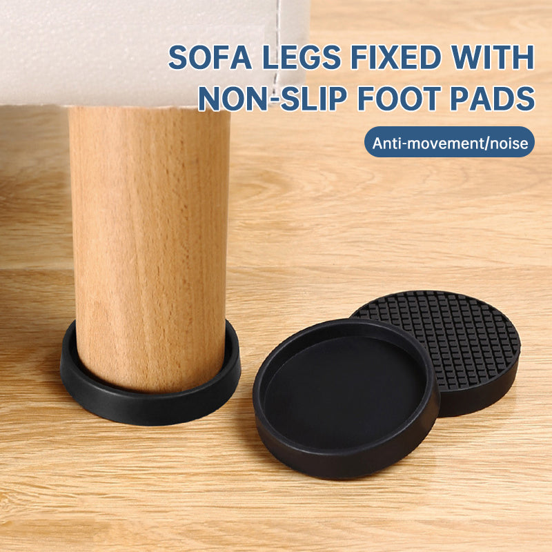 Sofa Anti-Slip Foot Pads for Stable, Quiet Furniture