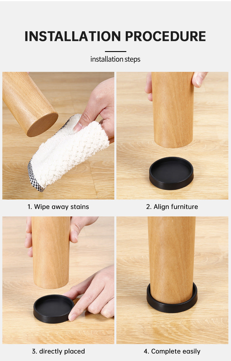 Sofa Anti-Slip Foot Pads for Stable, Quiet Furniture