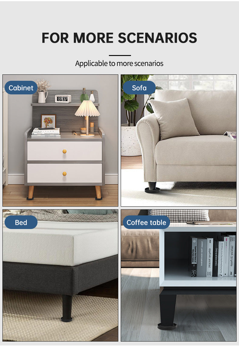 Sofa Anti-Slip Foot Pads for Stable, Quiet Furniture