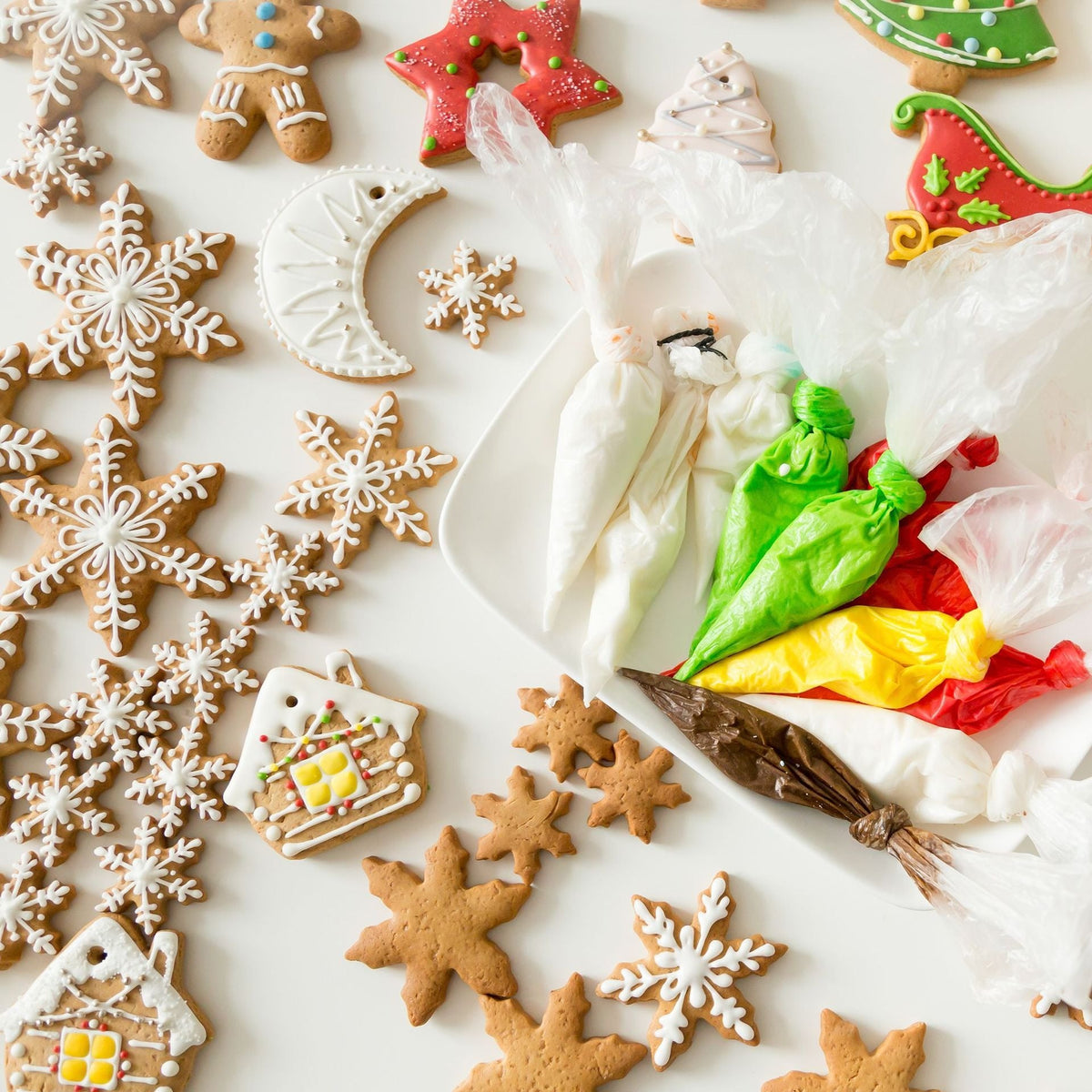 Christmas Cookie Cutters, 13 Festive Stainless Shapes
