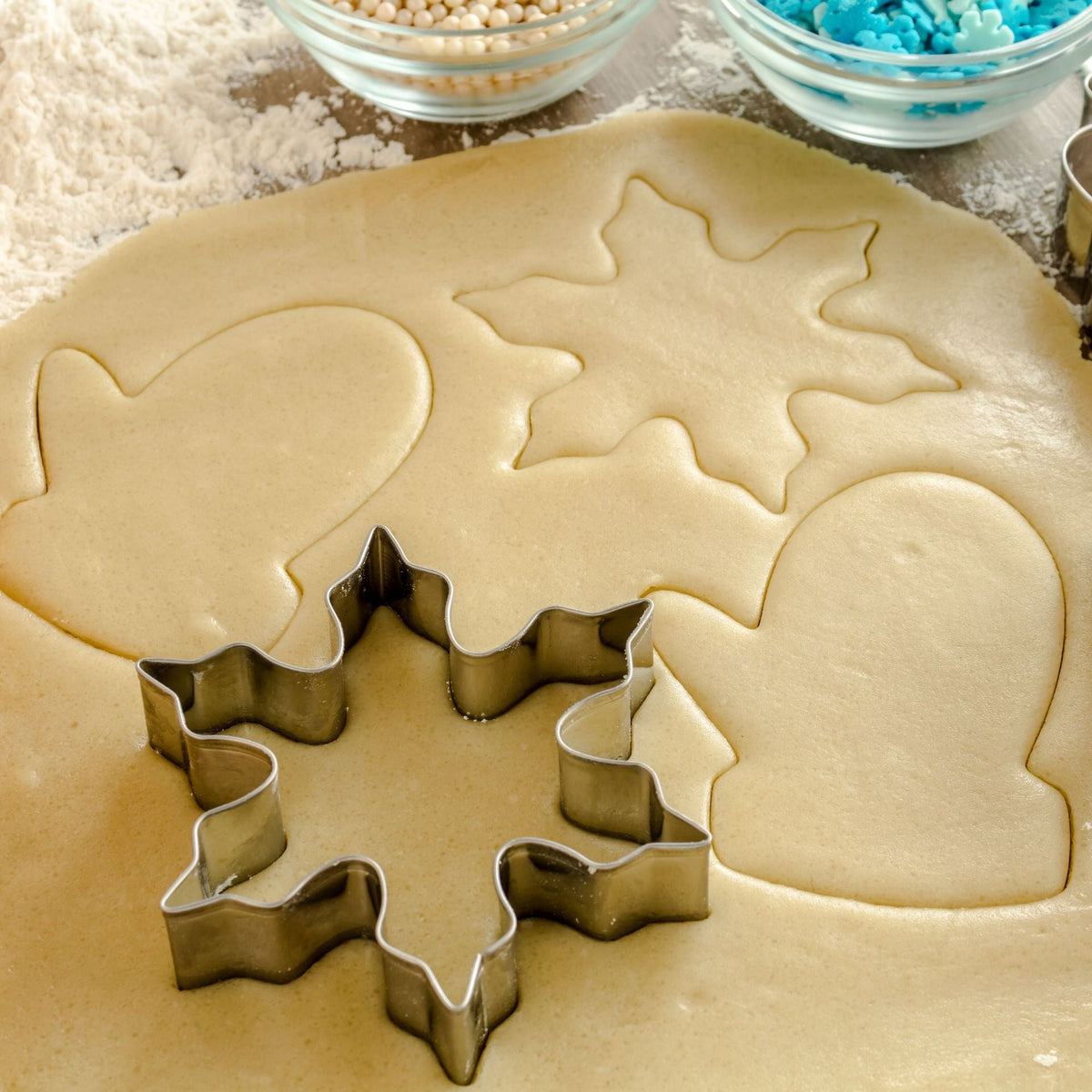 Christmas Cookie Cutters, 13 Festive Stainless Shapes