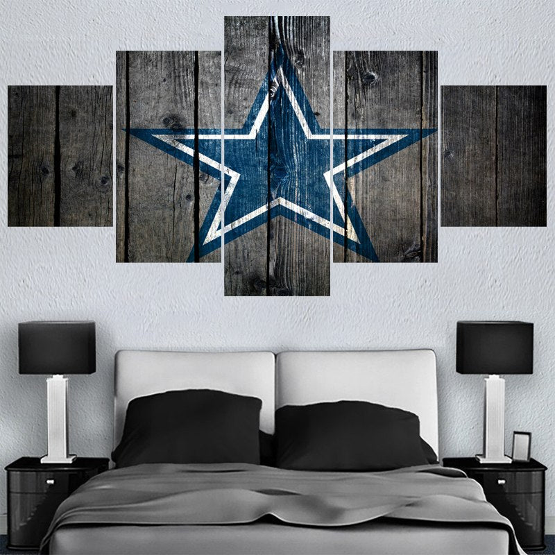 Canvas Wall Art — Dallas Cowboys-Inspired Focal Wall