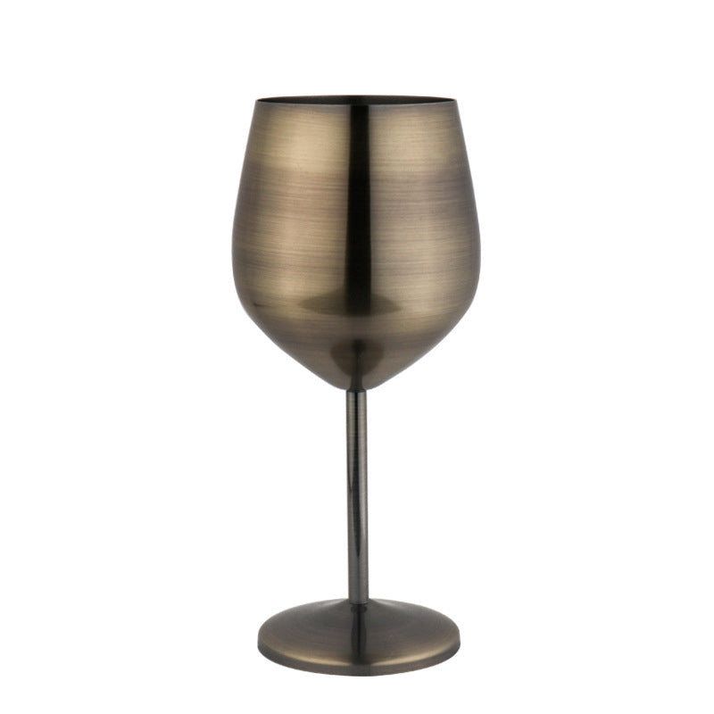 Stainless Steel Wine Glass, Unbreakable for Picnics