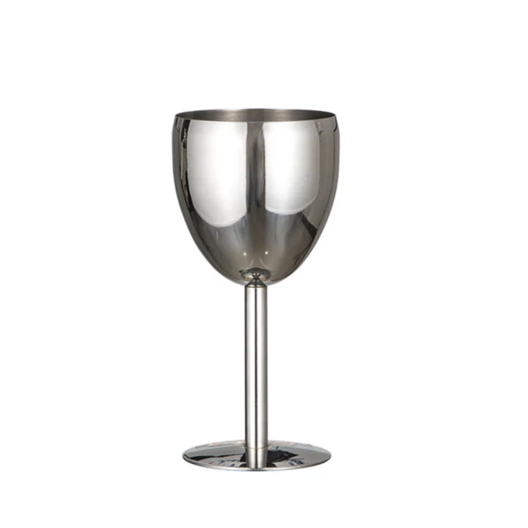 Stainless Steel Wine Glass, Unbreakable for Picnics
