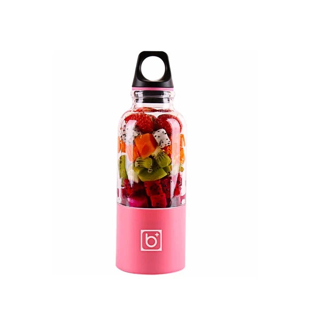 Portable Juicer Bottle: Fresh Juice on the Go, 500ml