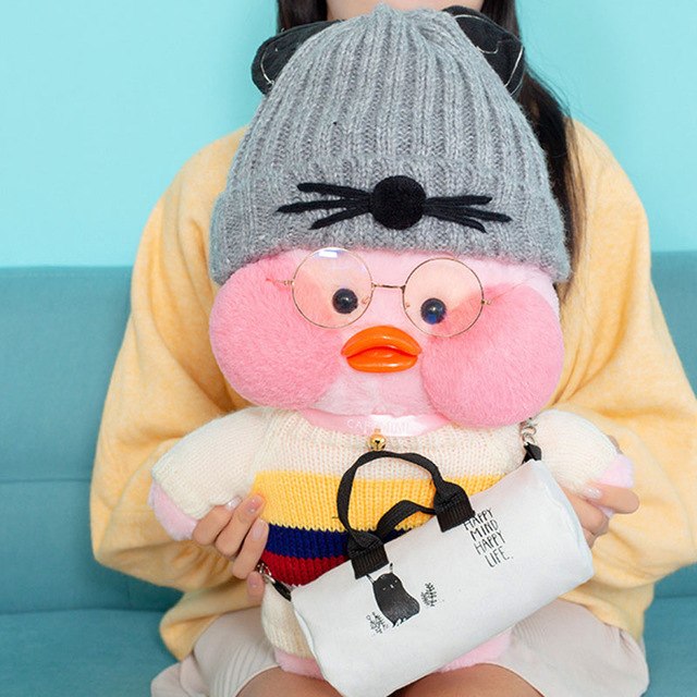 50cm Kawaii Duck Plush Toy for Cheerful Room Decor