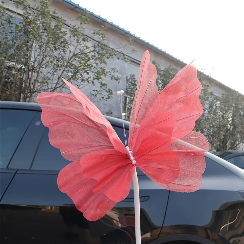 50cm Artificial Butterfly Decor for Whimsical Displays