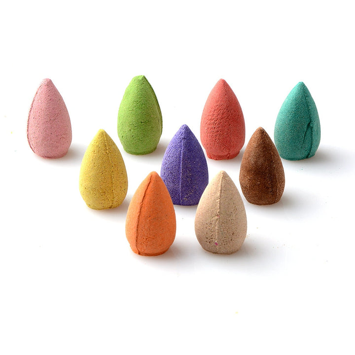 Incense Cones for Relaxing, Colorful Mixed Scents