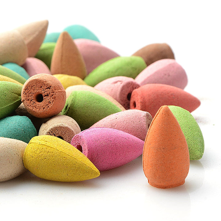Incense Cones for Relaxing, Colorful Mixed Scents