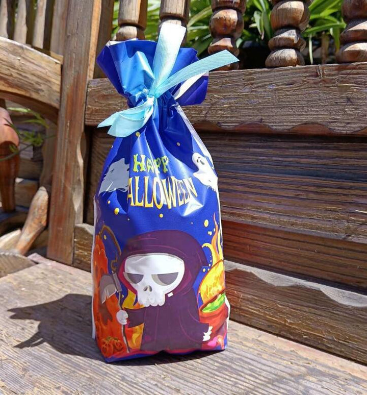 Halloween Gift Bags, 50-Piece Drawstring Favor Set