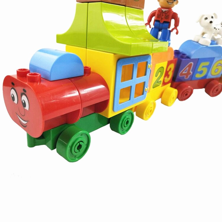 Number Train Building Blocks for Hands-On Counting Play